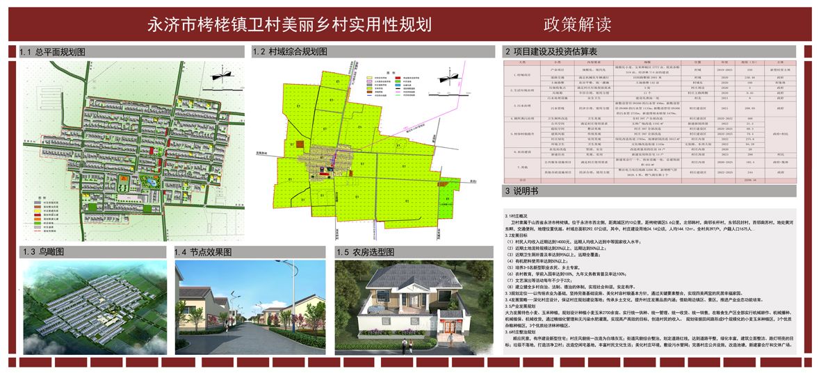 张家庄社村委会发展规划展望